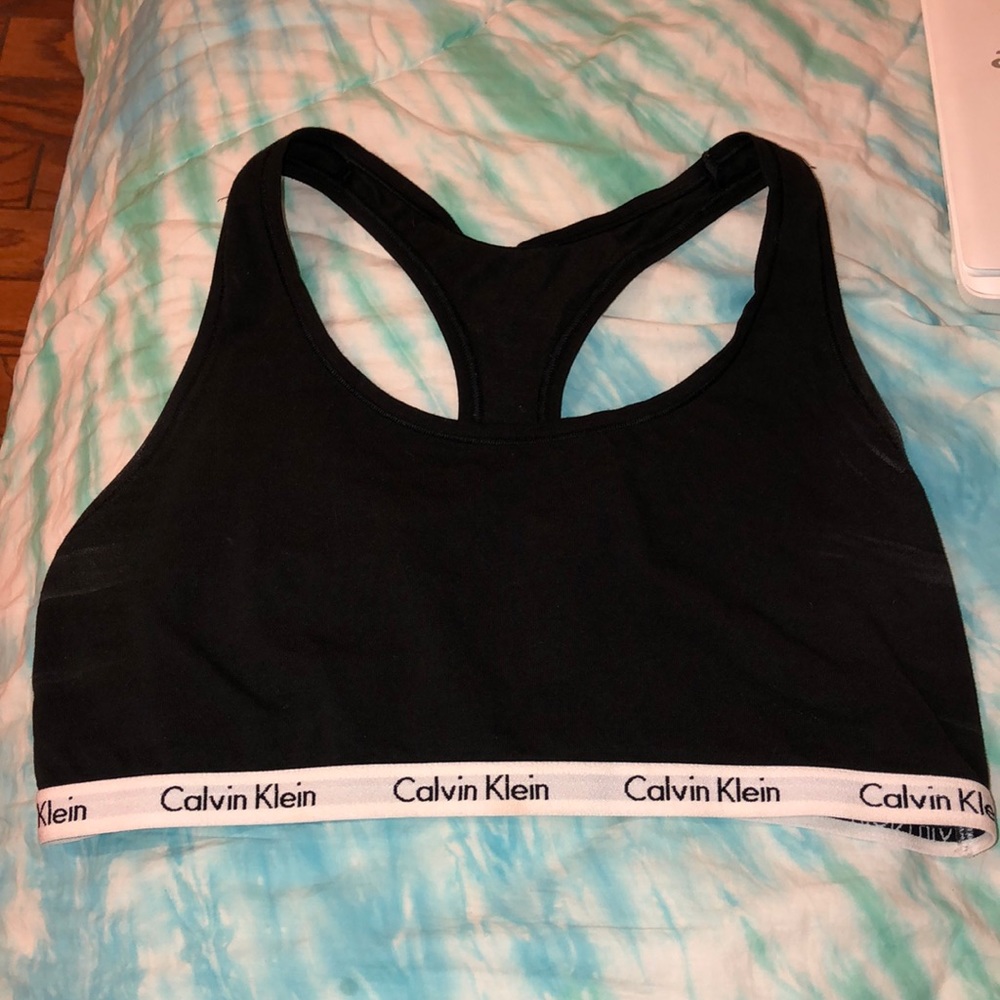 Calvin Klein black bra